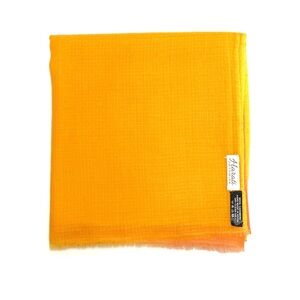 Vibrant Yellow-Orange Lightweight Scarf